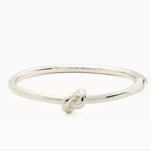 🩶🔹️Kate Spade🔹️ Sailor's Knot Hinge Bangle Silver [$79]
